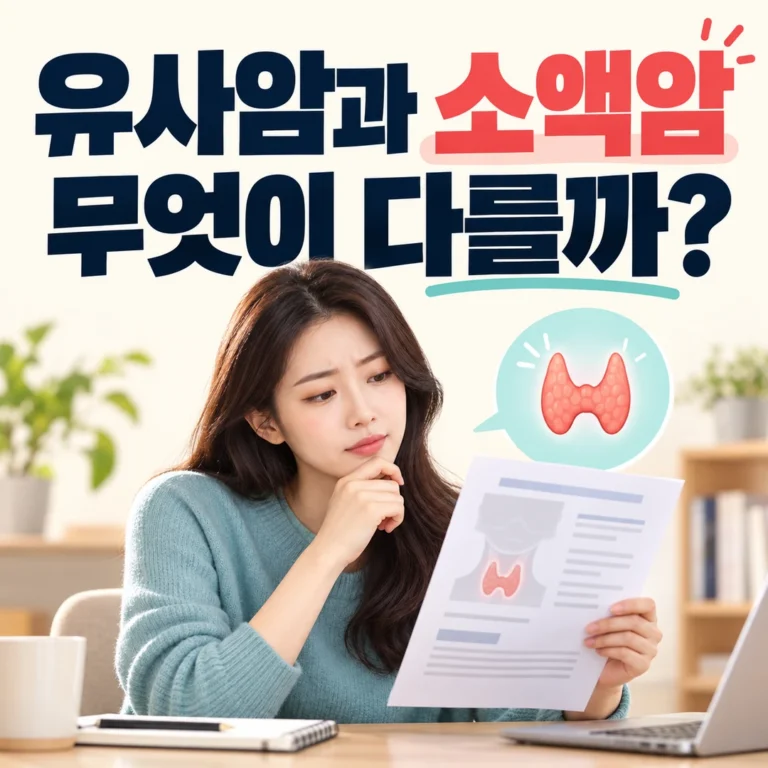 유사암과 소액암의 차이, 암 진단비는 무엇을 확인해야 할까?